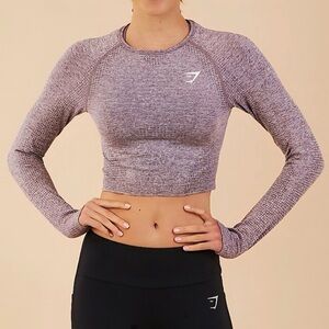 Gymshark Seamless Long Sleeve Cropped